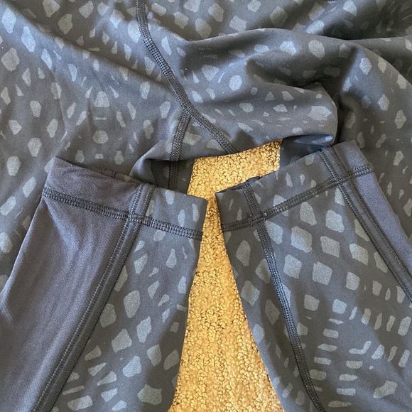 LULULEMON PACE RIVAL CROP 22” LEGGINGS BLACK SIZE 6 - Picture 7 of 9